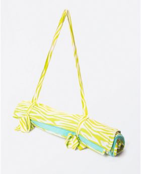 Surkana Toalla de playa plegable estampada