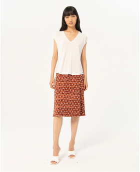 Surkana Camiseta escote pico, sin mangas
