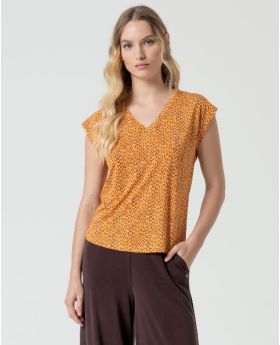 Surkana Camiseta con escote en V